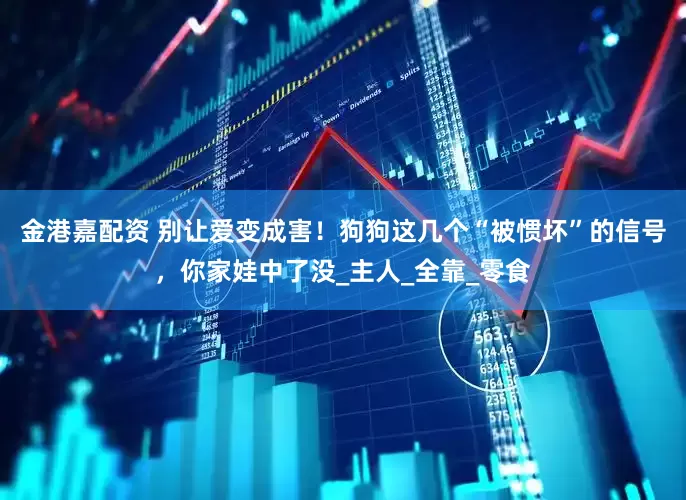 金港嘉配资 别让爱变成害！狗狗这几个“被惯坏”的信号，你家娃中了没_主人_全靠_零食